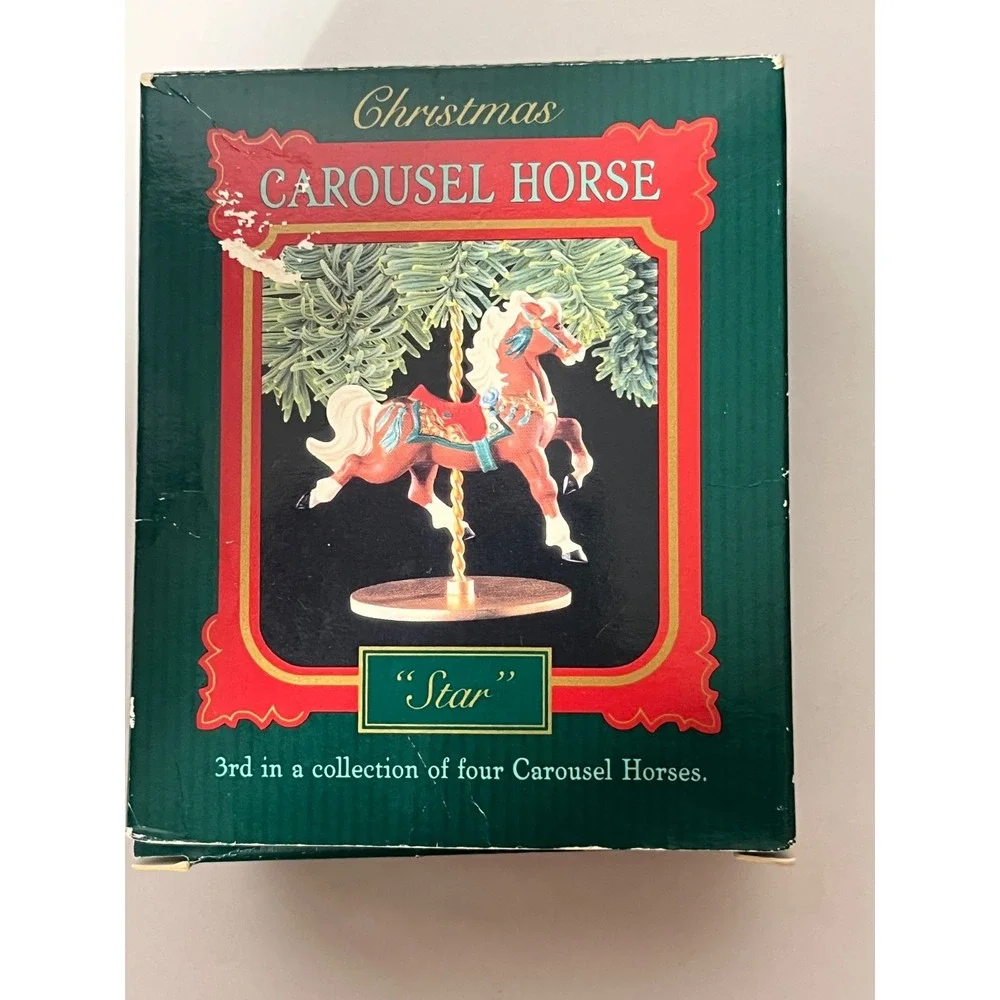 Vintage Hallmark Carrousel Horse 3